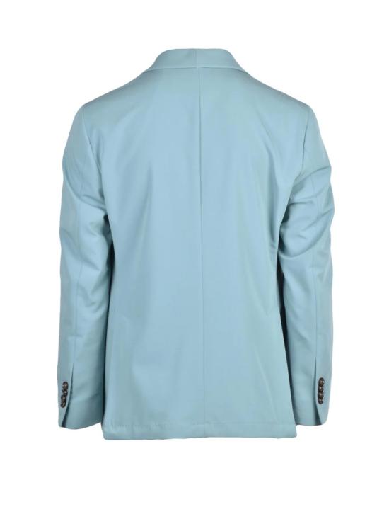 25FW Lab 001 수트 아쿠아 그린 색상의 폴리에스터 혼방 더블 브레스트 정장 - OTHER BRANDS