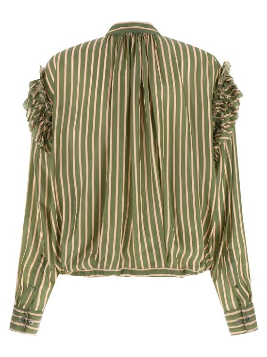  드리스 반 노튼 셔츠 LD2610107453274604 GREEN - DRIES VAN NOTEN