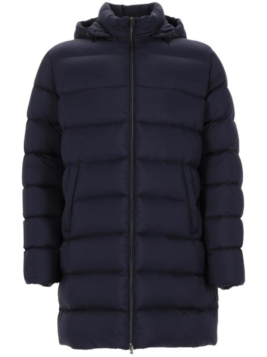 26FW 에르노 4 디렉션 스트레치 매트 패브릭 A-셰이프 재킷 PI0017ULE 12456Z Black