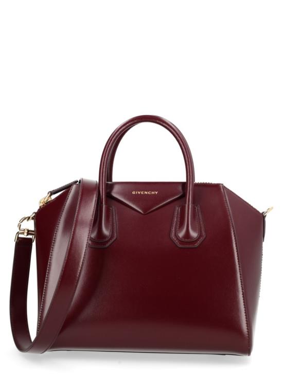 26FW 지방시 박스 레더 스몰 안티고나 백 BB5149B13A 604 Burgundy
