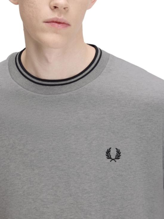 26FW 프레드페리 탑 FP M3497 59 420 Grey - FRED PERRY