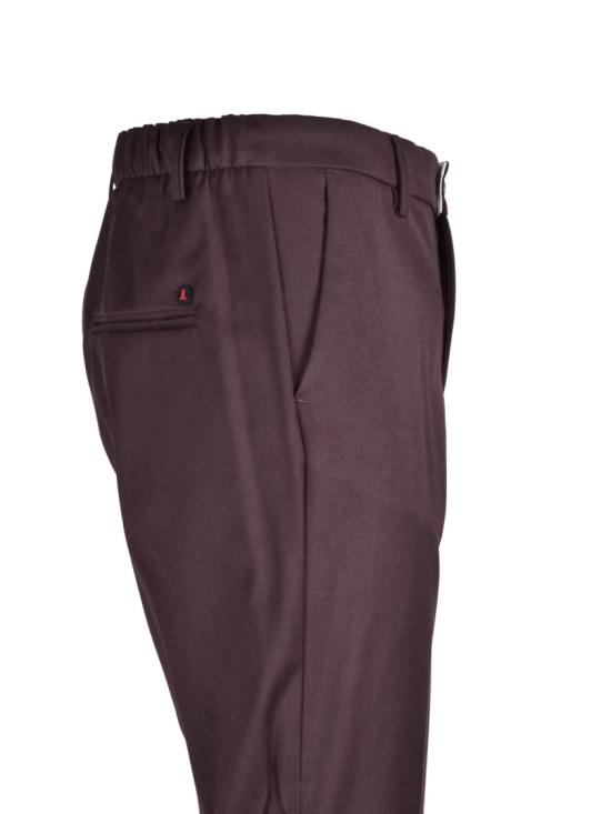 25FW Hyps 팬츠 브라운 컬러의 기능성 혼방 소재로 제작된 신축성 있는 맞춤형 - OTHER BRANDS