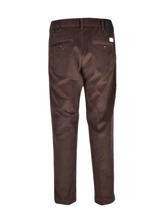 25FW 오피치나 36 팬츠 갈색 스트레치 코튼 레귤러핏 치노 - OFFICINA 36