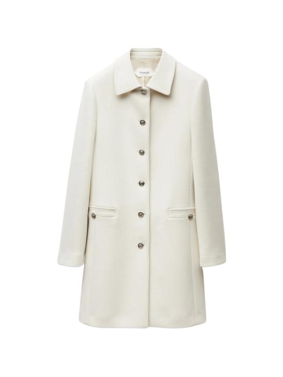 26FW 베르사체 코트 1026890 1A12326 White