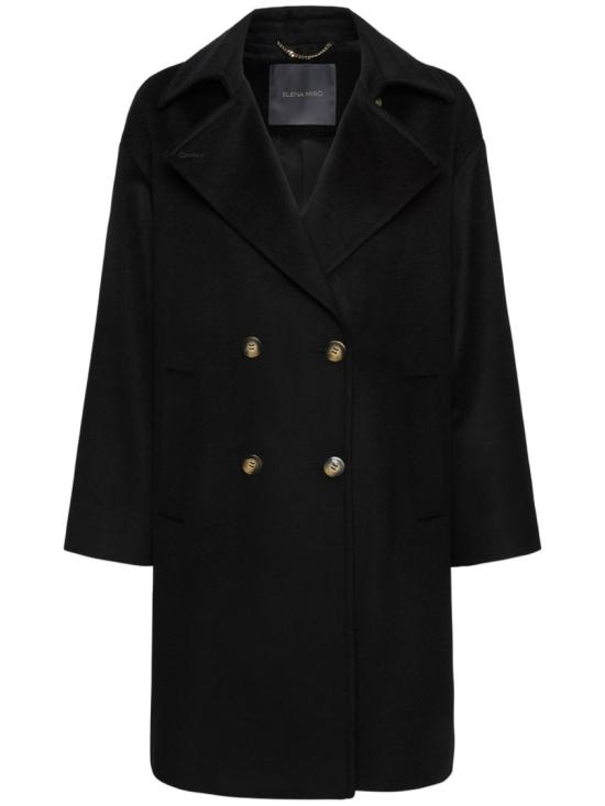 26FW 엘레나미로 코트 8004Z000032N Black