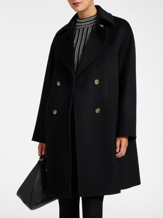 26FW 엘레나미로 코트 8004Z000032N Black - ELENA MIRÒ