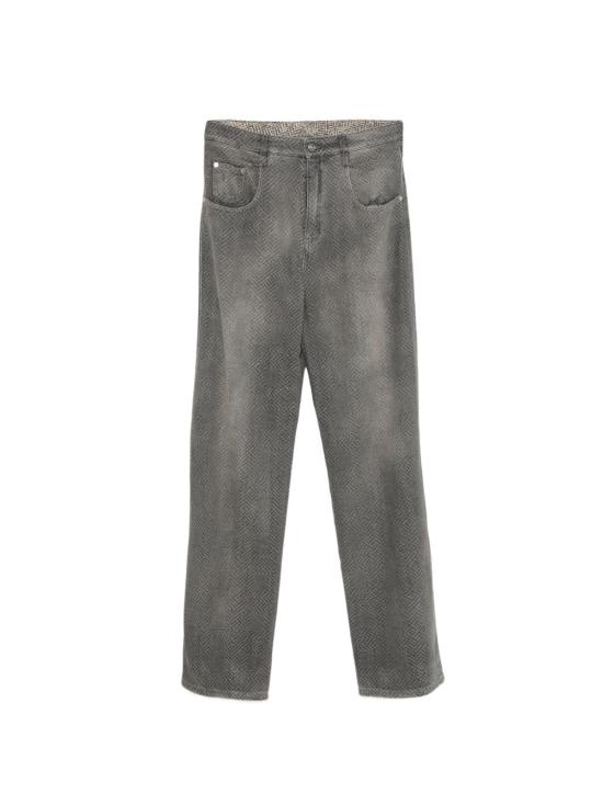 26FW 에르마노 설비노 데님 팬츠 D497P305 XQA90303 BLACK