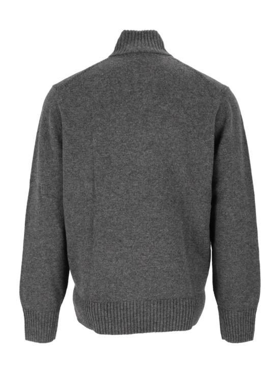 26FW 라코스테 방모 반집업 스웨터 AH3052 00 Grey - LACOSTE