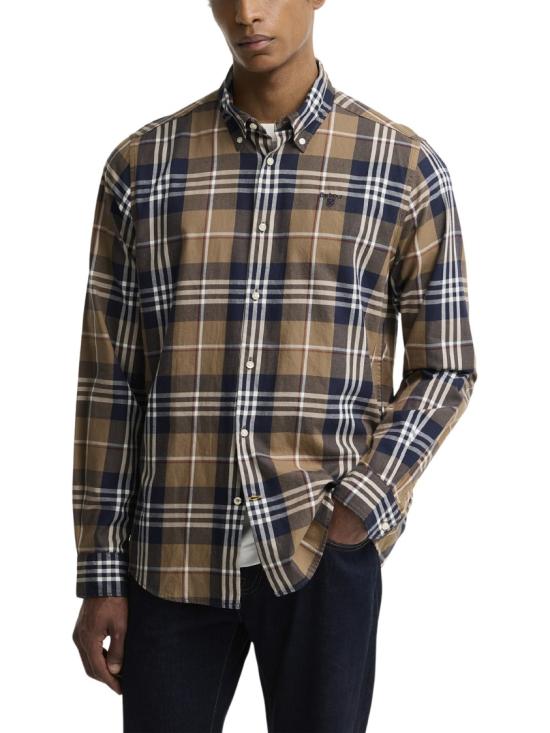 26FW 바버 셔츠 MSH5355ST51 Grey - BARBOUR