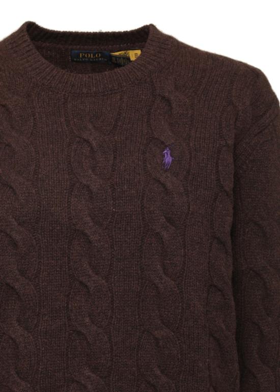 26FW 폴로 랄프로렌 니트웨어 211A91216017 Brown - POLO RALPH LAUREN