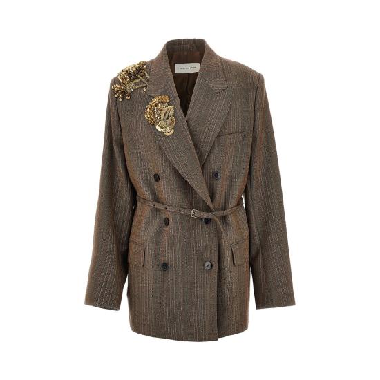 26FW 드리스 반 노튼 자켓 0104274344 Brown