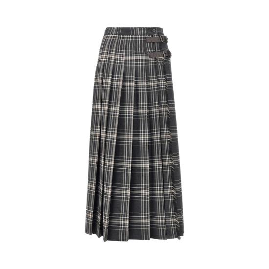 26FW 위켄드막스마라 스커트 2625106092600292 Grey