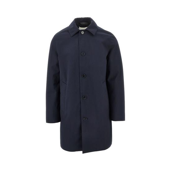 26FW 팔토 코트 B61PUCANTDSUDRILL SUPERFINE WOOL Blue