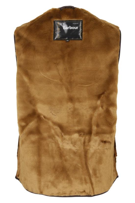 26FW 바버 웜 파일 웨이스트코트 집 인 라이너 MLI0004 MLI1 099 Brown - BARBOUR