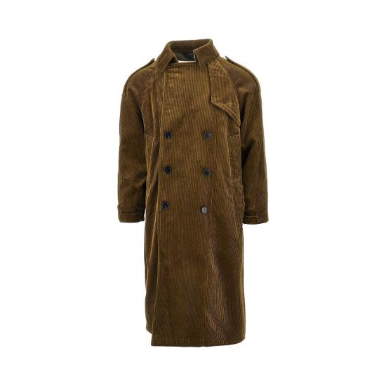 26FW 팔토 코트 B61PXLUCACODCORDUROY Khaki