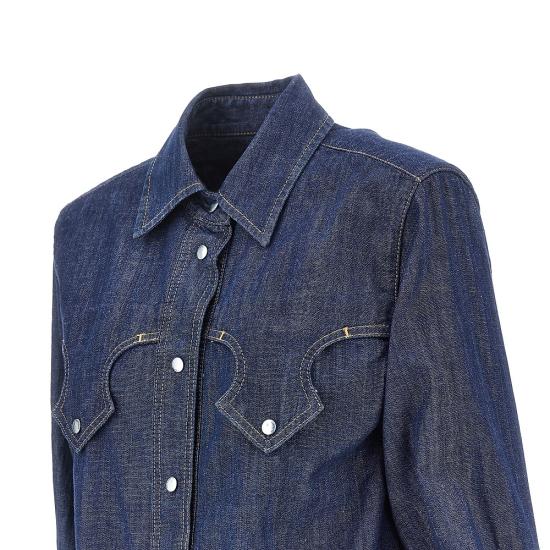 26FW 씨페러 셔츠 SWC0124TDF0001 Blue - THE SEAFARER