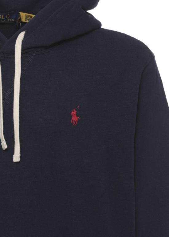 26FW 폴로 랄프로렌 포니로고 자수 후드 티셔츠 710766778007 Black - POLO RALPH LAUREN