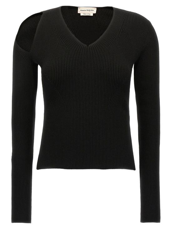  알렉산더 맥퀸 스웨터 LD768602Q1A651000 BLACK