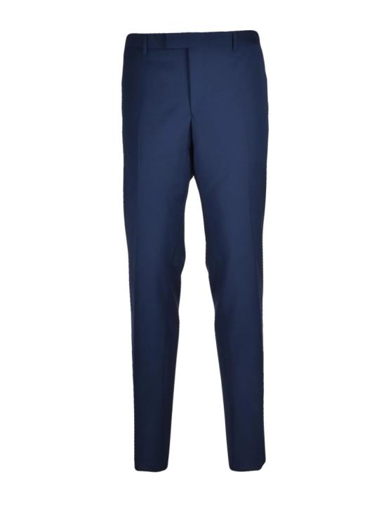 25FW Lab 001 수트 로얄 블루 버진 울 새틴 마감 정장 - OTHER BRANDS