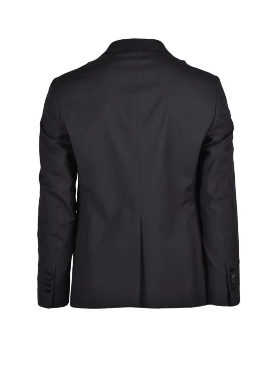 25FW Lab 001 수트 블랙 버진 울 새틴 트리밍 정장 - OTHER BRANDS