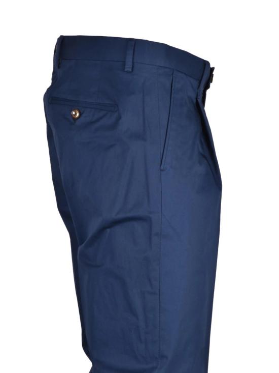 25FW Lab 001 팬츠 로얄 블루 스트레치 코튼 정장 바지 - OTHER BRANDS
