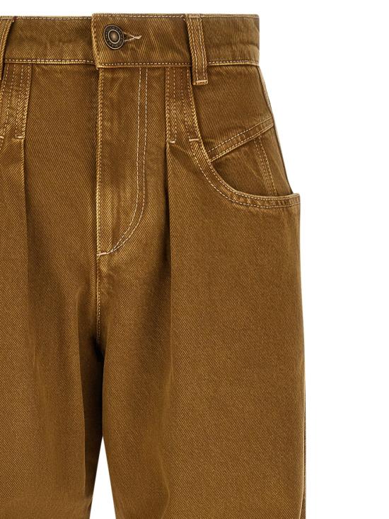  이자벨마랑 데님 팬츠 LDPA0778FAD3H01I50BZ BRONZE - ISABEL MARANT