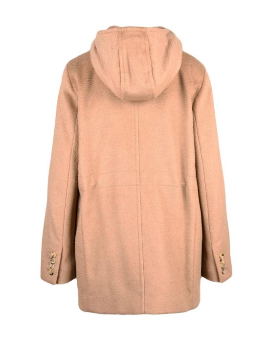 25FW 막스마라 코트 베이지 카멜 지퍼 주다 - MAX MARA