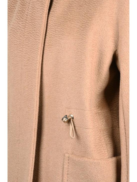 25FW 막스마라 코트 베이지 카멜 지퍼 주다 - MAX MARA