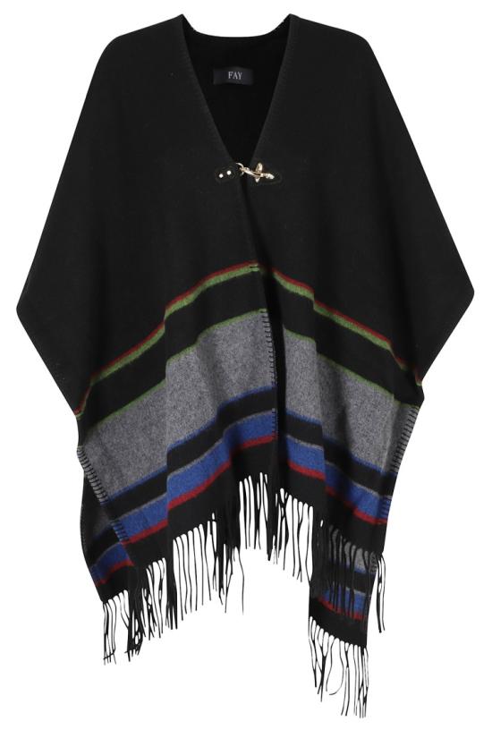 26FW 페이 코트 NSWF2536820YTM 099 Black