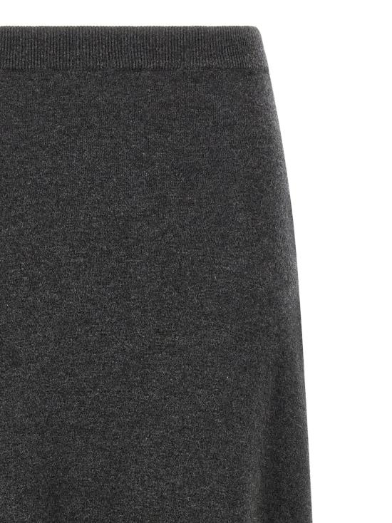  발렌시아가 스커트 LD849932T17548519 CHARCOAL - BALENCIAGA