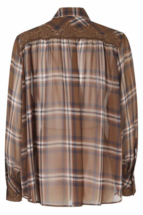 26FW 에르마노 피렌제 탑 D49EK012EB8 099 Brown - ERMANNO FIRENZE
