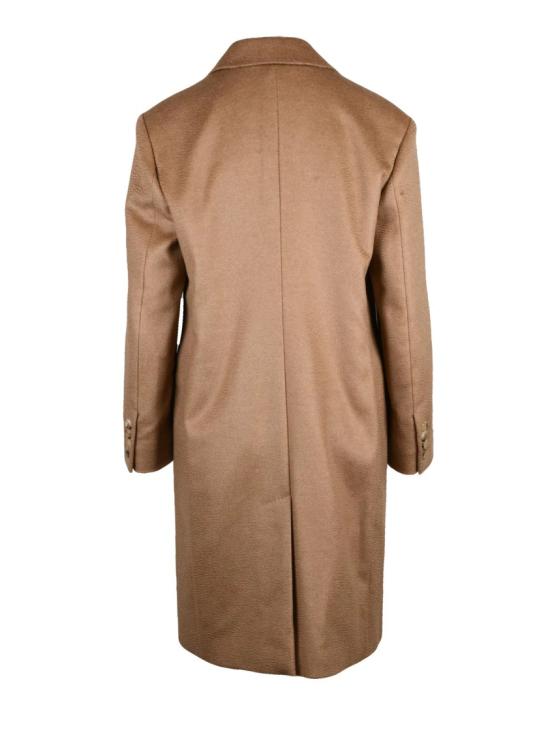 25FW 막스마라 코트 베이지 카멜 더블 브레스트 - MAX MARA