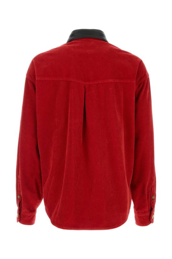 26FW 베르사체 긴팔 셔츠 10267711A19167 1DA80 Red - VERSACE