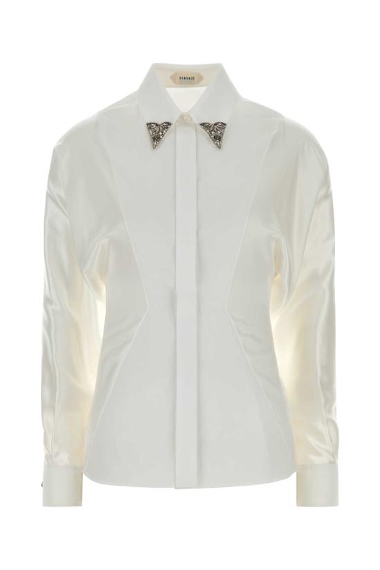 26FW 베르사체 셔츠 10265081A13878 1W000 White