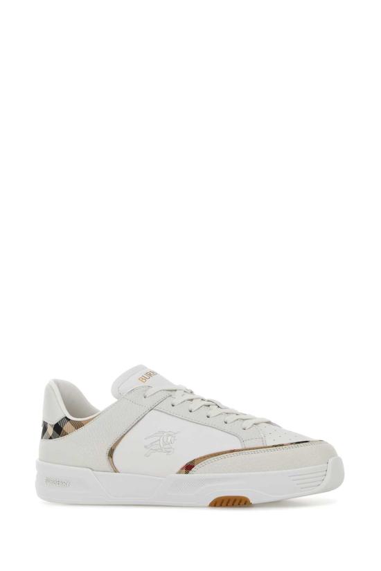 26FW 버버리 스니커즈 8131391 A1464 WHITEARCHIVEBEIG - BURBERRY