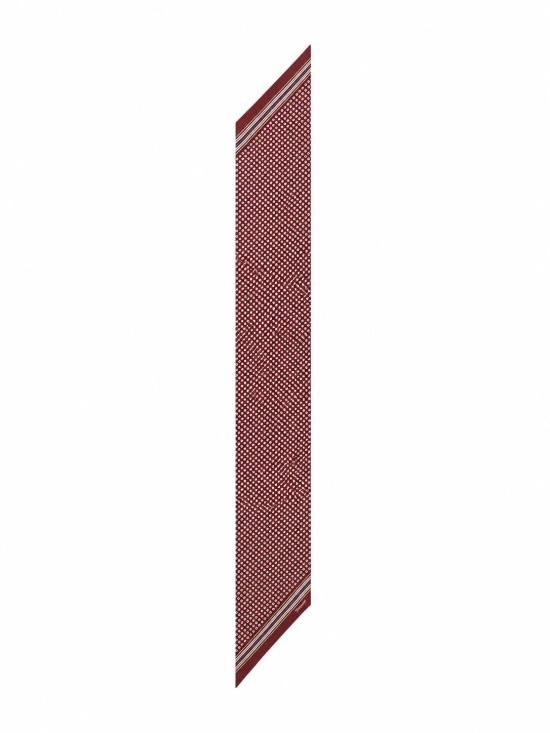 26FW 생로랑 머플러/스카프 8682563Y001 6188 BORDEAUX MULTICOLOR - SAINT LAURENT