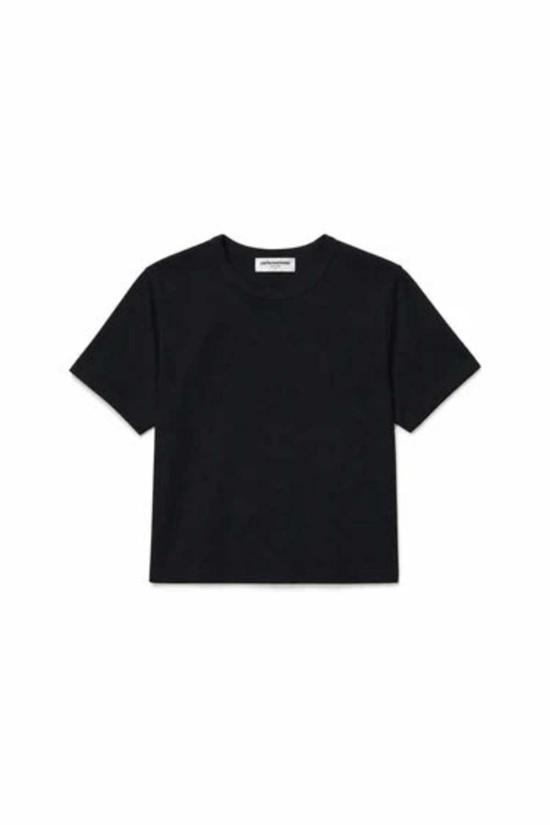  퍼펙트 화이트 티 반팔 티셔츠 세이지 저지 티셔츠 - PERFECT WHITE TEE