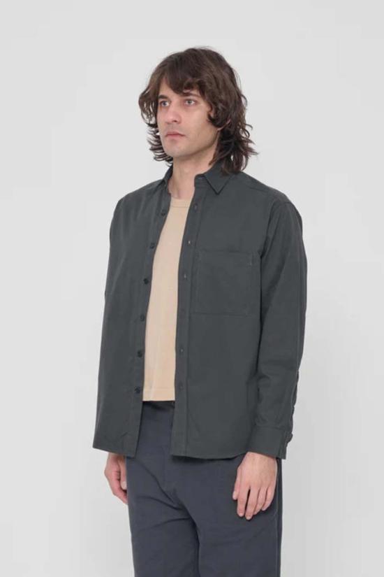  Everybody.World 탑 피치 퍼즈 포플린 버튼업 셔츠 - OTHER BRANDS