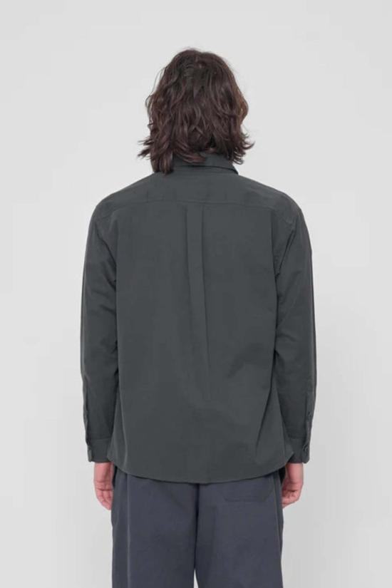  Everybody.World 탑 피치 퍼즈 포플린 버튼업 셔츠 - OTHER BRANDS