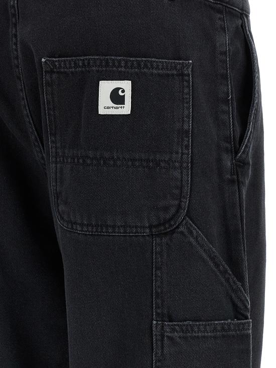 26FW 칼하트 WIP 블루 스톤 블리치드 피어스 팬츠 I031251 8906 BLACK DOM - CARHARTT WIP