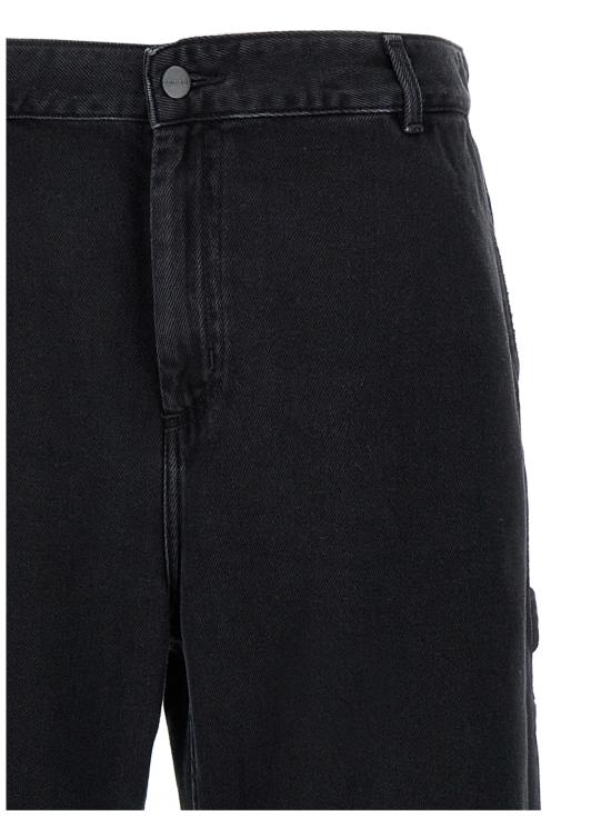 26FW 칼하트 WIP 블루 스톤 블리치드 피어스 팬츠 I031251 8906 BLACK DOM - CARHARTT WIP