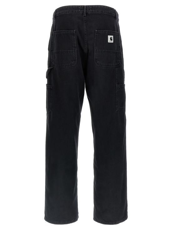 26FW 칼하트 WIP 블루 스톤 블리치드 피어스 팬츠 I031251 8906 BLACK DOM - CARHARTT WIP