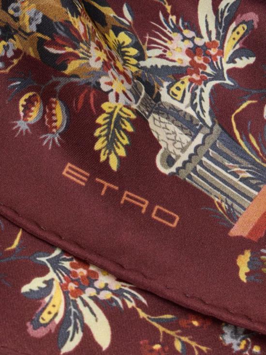 26FW 에트로 머플러/스카프 WAXA0017AK19SX0866 Burgundy - ETRO