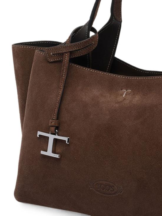 26FW 토즈 미니 토트백 XBWAPAFL100XBL246F Dark brown - TODS