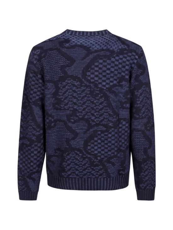 26FW 에트로 스웨터 MRKF0096AU11FB0065 Navy blue - ETRO