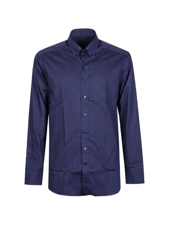 26FW 에트로 긴팔 셔츠 MRIB0004AV11PB0339 Navy blue - ETRO