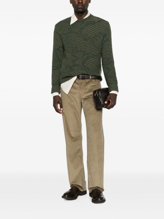 26FW 에트로 스웨터 MRKF0096AU11FV0825 Olive green - ETRO