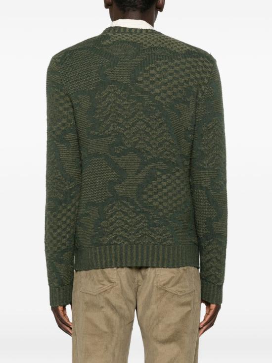 26FW 에트로 스웨터 MRKF0096AU11FV0825 Olive green - ETRO