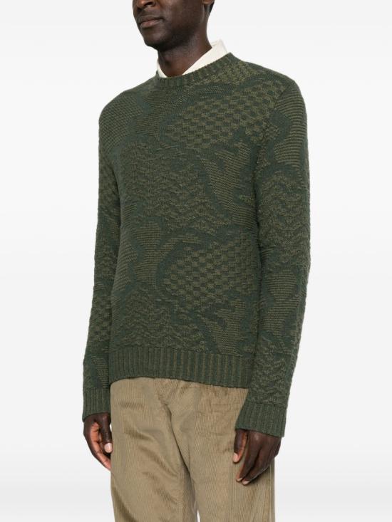 26FW 에트로 스웨터 MRKF0096AU11FV0825 Olive green - ETRO