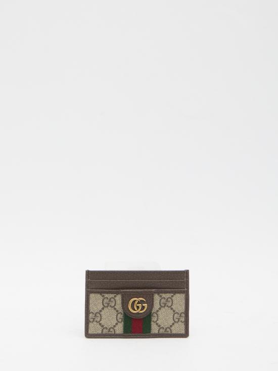 26FW 구찌 오피디아 카드 케이스 834795FAEOI9746 Dark brown